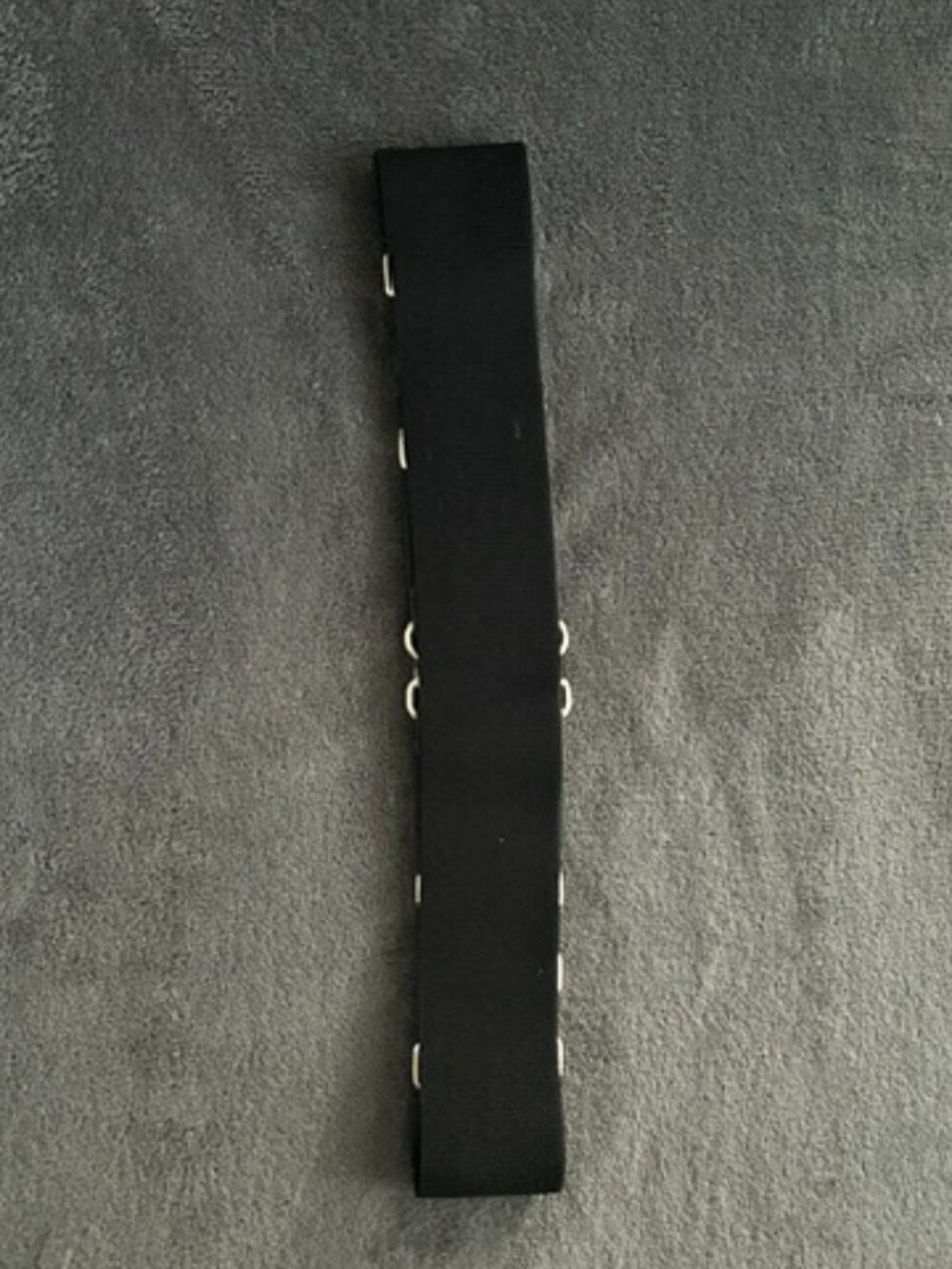 Vintage Betsey Johnson Black Stretch Belt BBP1635 - Picture 3 of 9